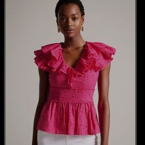 Ted baker peblum top